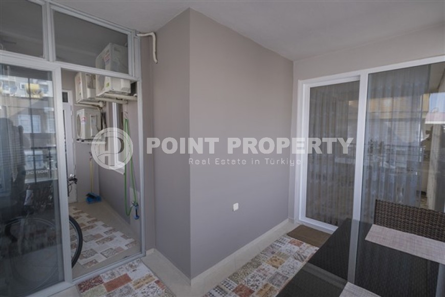 Двухуровнувые апартаменты с четырьмя спальными комнатами, отдельной кухней и видовой террасой, в центре города Аланья-id-5210-фото-15