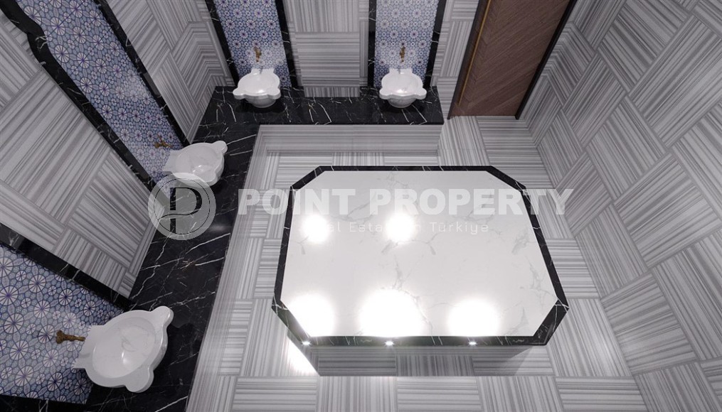 Компактная квартира 1+1, общей площадью 35 м2, на 2-м этаже, ввод в эксплуатацию резиденции - сентябрь 2023 года-id-5212-фото-6