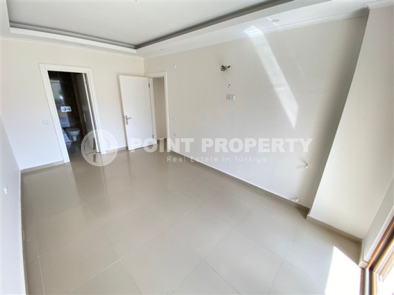 Апартаменты с двумя спальными комнатами, без мебели, возле Средиземного моря, в элитном районе города Аланья - Кестель-id-5216-фото-8