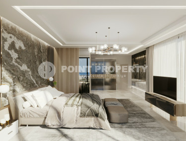 Exclusive two-storey premium villa on a plot of land of 600 sq. m. m. in the picturesque area of Alanya - Kargicak.-id-1055-photo-2