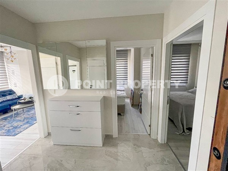 New furnished three-room apartment with mountain views in the center of Alanya, near Keykubat beach-id-1417-photo-11