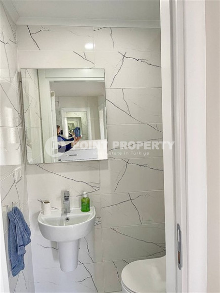 New furnished three-room apartment with mountain views in the center of Alanya, near Keykubat beach-id-1417-photo-12