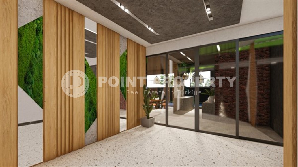 Apartment with two bedrooms, in a residential complex at the final stage of construction, near the sea, in the center of Alanya-id-5219-photo-5