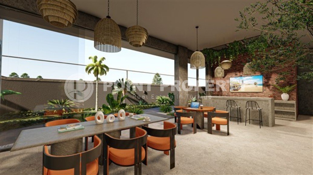 Apartment with two bedrooms, in a residential complex at the final stage of construction, near the sea, in the center of Alanya-id-5219-photo-10