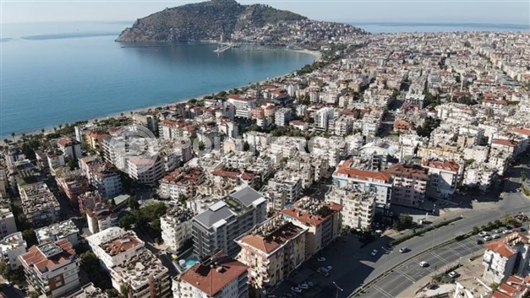 Apartment with two bedrooms, in a residential complex at the final stage of construction, near the sea, in the center of Alanya-id-5219-photo-14