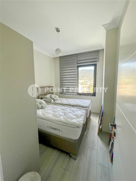 New furnished three-room apartment with mountain views in the center of Alanya, near Keykubat beach-id-1417-photo-14