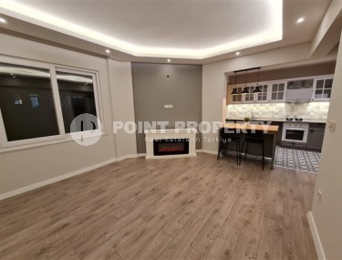 Стильные, светлые апартаменты с двумя спальными комнатами и новым ремонтом, в центре города Аланья-id-5221-фото-5