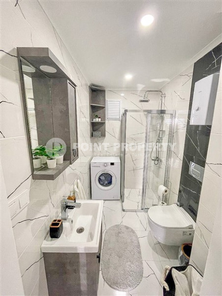 New furnished three-room apartment with mountain views in the center of Alanya, near Keykubat beach-id-1417-photo-17