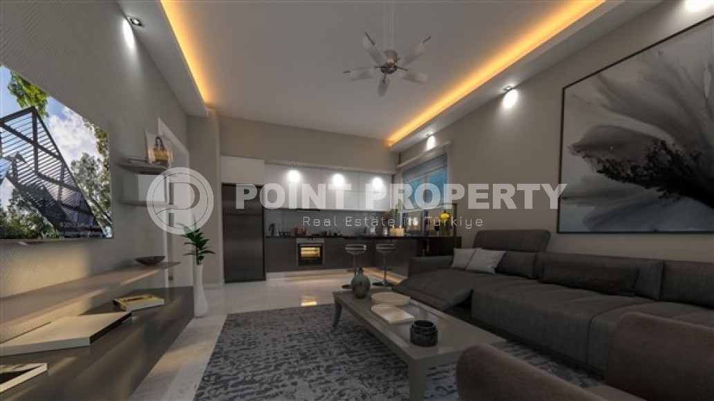 Small apartment 1+1, total area 50 m2, in a residential complex under construction-id-5225-photo-2