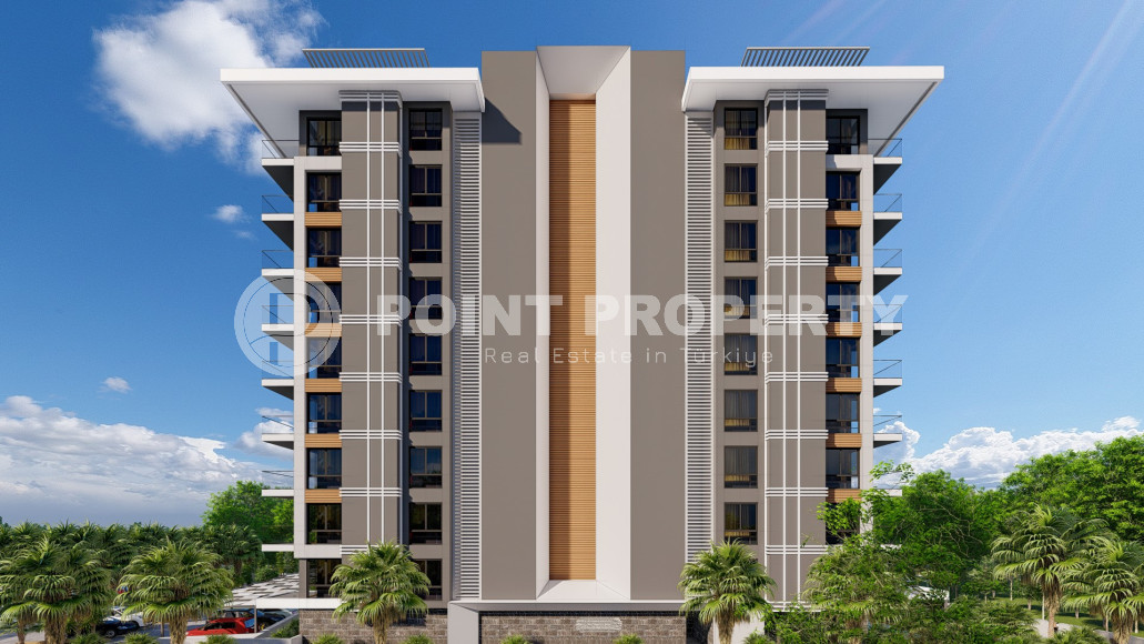 Stylish complex with panoramic views of the Mediterranean Sea in the Avsallar area. Apartments 63-142 m2-id-1001-photo-5