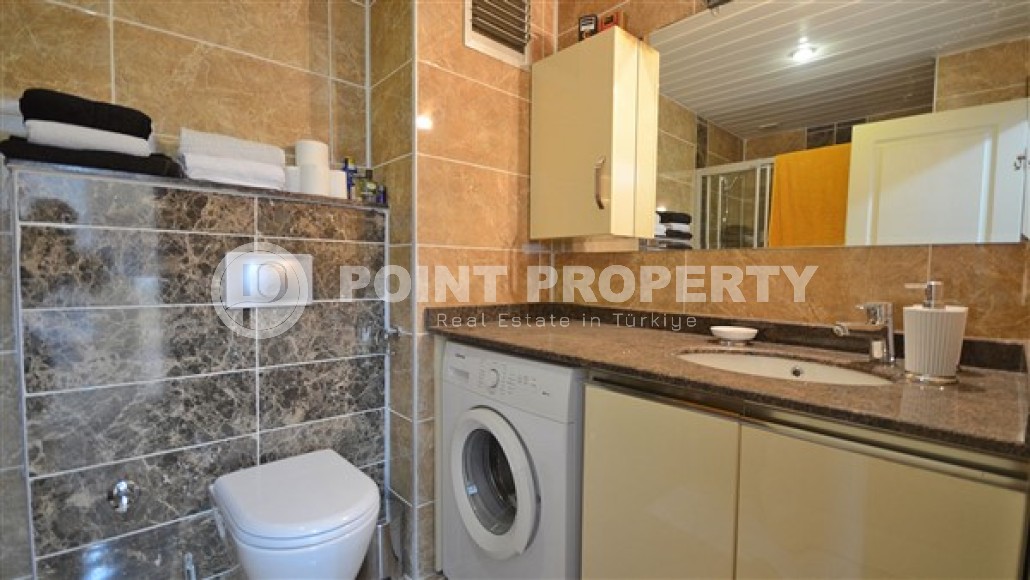 Стильная современная квартира 1+1, общей площадью 60 м2, в зеленом живописном жилом комплексе с ландшафтным парком-id-5230-фото-4