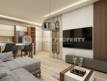 Апартаменты планировкой 1+1, в современном жилом комплексе на этапе строительства, в районе Демирташ-id-5238-фото-5