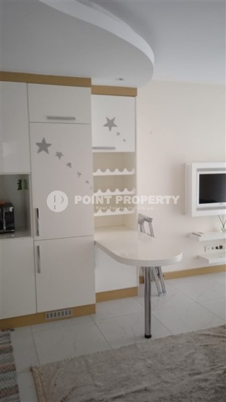 Небольшие меблированные апартаменты с одной спальной комнатой, в центре города Аланья-id-5243-фото-3