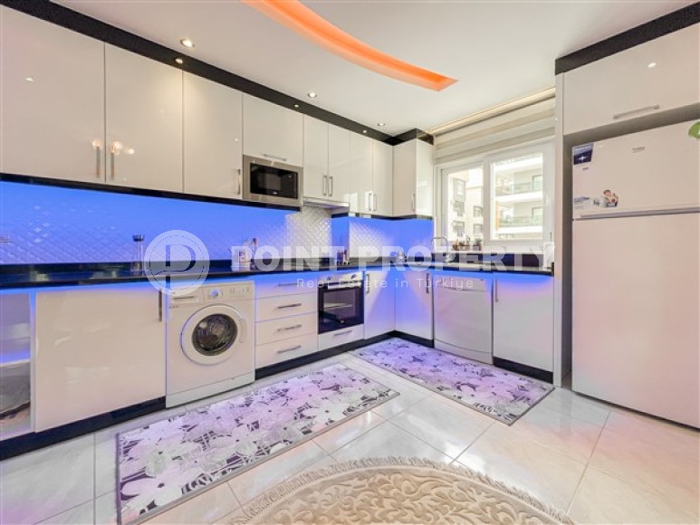 Comfortable apartment with two bedrooms, near the sea, in the Alanya - Mahmutlar area-id-5249-photo-2