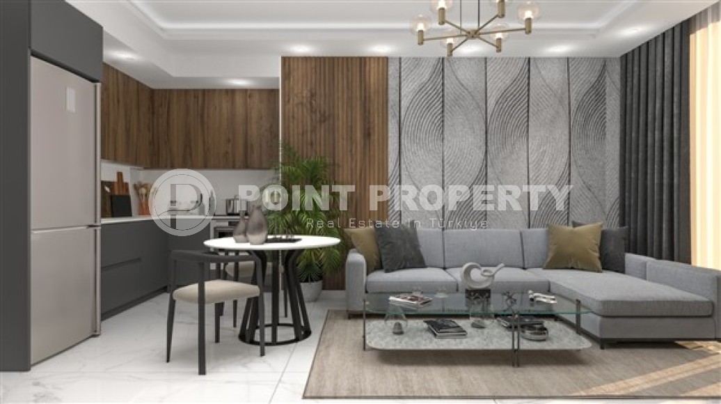 New project on the Mediterranean coast - apartments with different layouts in the center of Oba district-id-5258-photo-3