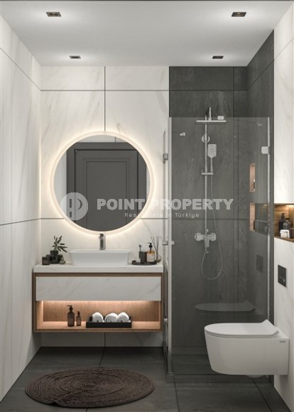 New project on the Mediterranean coast - apartments with different layouts in the center of Oba district-id-5258-photo-5