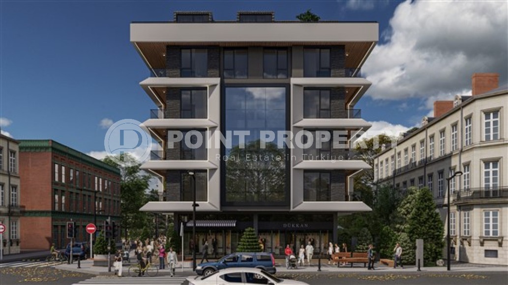 New project on the Mediterranean coast - apartments with different layouts in the center of Oba district-id-5258-photo-16