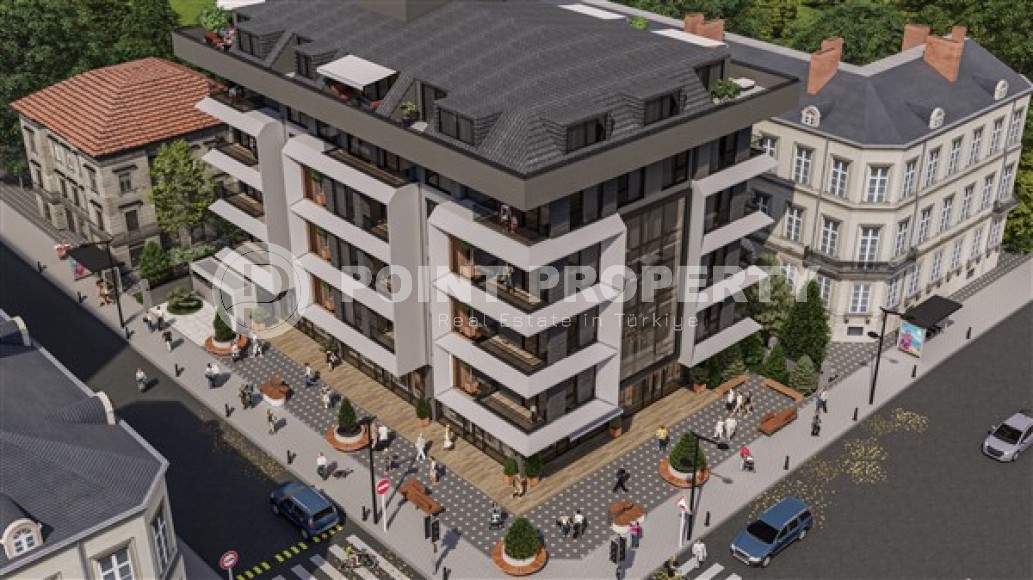 New project on the Mediterranean coast - apartments with different layouts in the center of Oba district-id-5258-photo-17