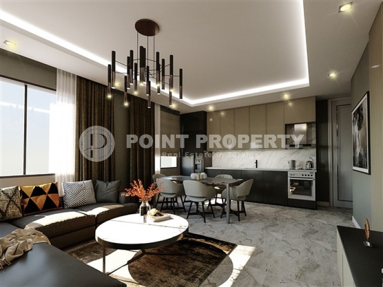 Apartments and duplexes in a new ten-story residence 200 meters from the sea in the center of Mahmutlar-id-5259-photo-3