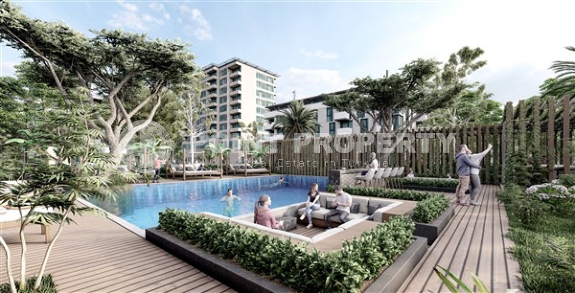 Apartments and duplexes in a new ten-story residence 200 meters from the sea in the center of Mahmutlar-id-5259-photo-10