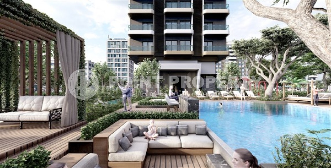 Apartments and duplexes in a new ten-story residence 200 meters from the sea in the center of Mahmutlar-id-5259-photo-11