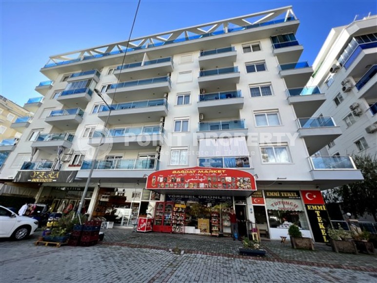 Апартаменты с видом на Средиземное море, планировкой 2+1, в районе города Аланья - Махмутлар-id-5264-фото-1