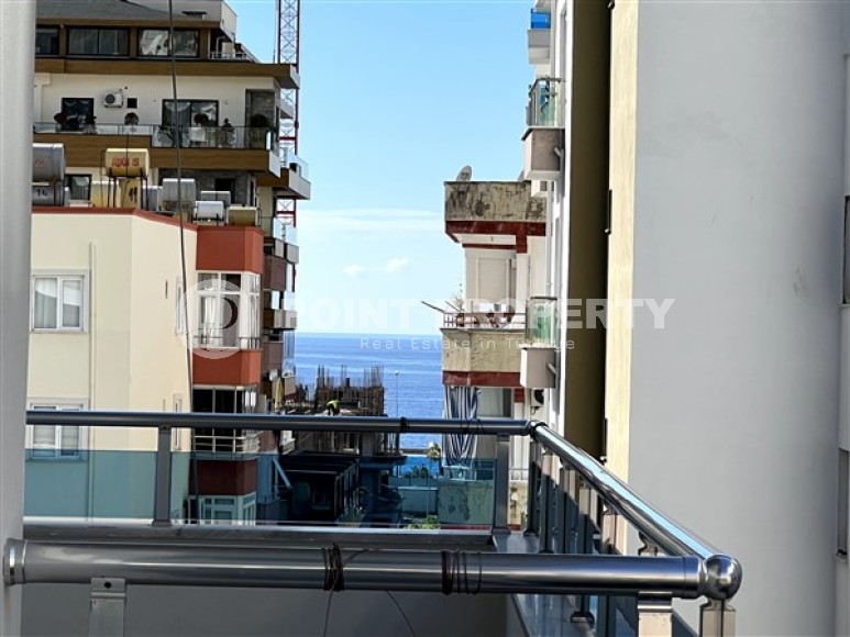 Апартаменты с видом на Средиземное море, планировкой 2+1, в районе города Аланья - Махмутлар-id-5264-фото-11