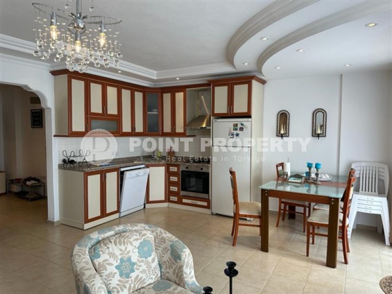 Уютные меблированные апартаменты с двумя спальными комнатами, в центре города Аланья-id-5265-фото-2