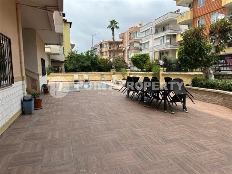 Уютные меблированные апартаменты с двумя спальными комнатами, в центре города Аланья-id-5265-фото-13