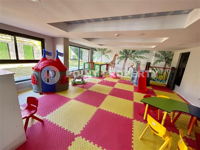 Apartment with three bedrooms and views of the Mediterranean Sea, in a modern residential complex built in 2022, in the Mahmutlar area-id-5268-photo-15