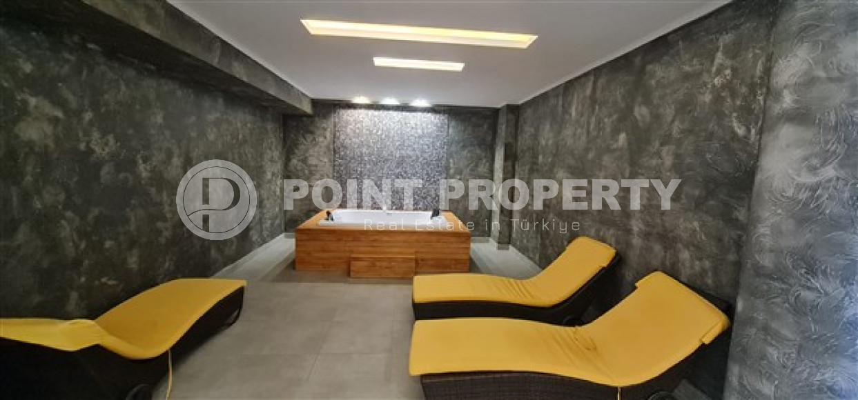 Новая квартира 1+1, 53м², в комплексе премиум класса в Каргыджаке, Алания, в 700м от моря-id-1419-фото-14