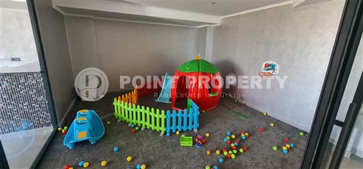 Новая квартира 1+1, 53м², в комплексе премиум класса в Каргыджаке, Алания, в 700м от моря-id-1419-фото-15