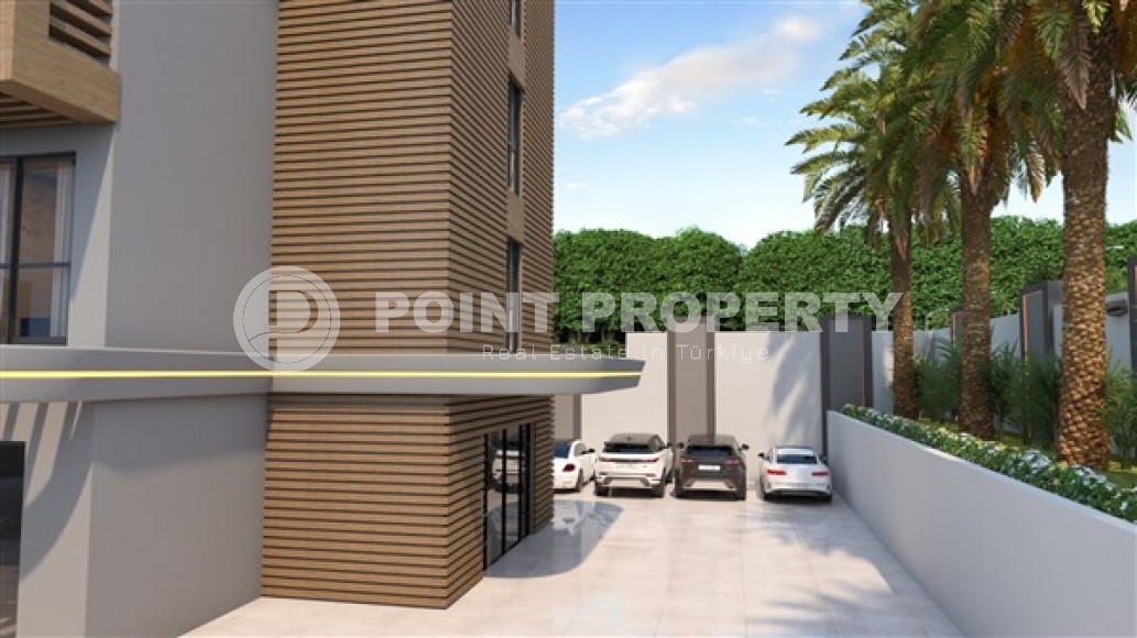 Apartments with 1+1 layouts, penthouses with 2+1 layouts, in a modern residential complex under construction in the center of Alanya, Cleopatra district-id-5271-photo-12