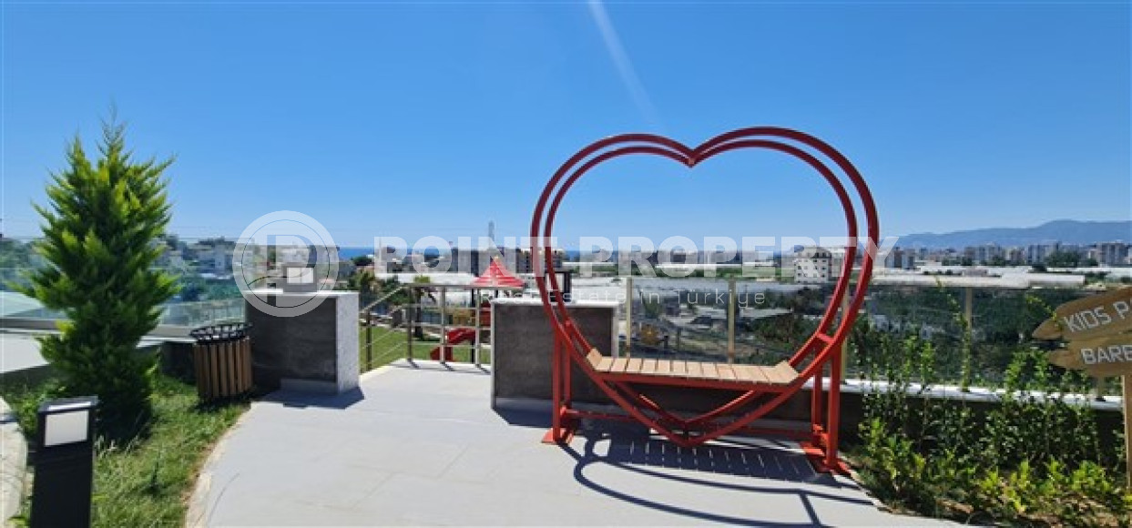 Новая квартира 1+1, 53м², в комплексе премиум класса в Каргыджаке, Алания, в 700м от моря-id-1419-фото-22