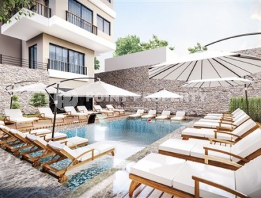 Апартаменты планировками 1+1, 2+1 дуплекс с выходом в сад, 2+1 дуплекс, в строящемся современном жилом комплексе, в районе верхняя Оба-id-5290-фото-1