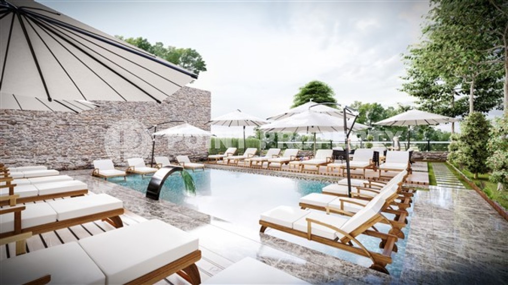 Апартаменты планировками 1+1, 2+1 дуплекс с выходом в сад, 2+1 дуплекс, в строящемся современном жилом комплексе, в районе верхняя Оба-id-5290-фото-2