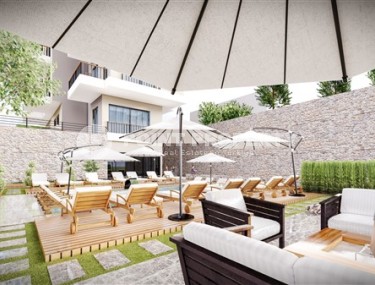 Апартаменты планировками 1+1, 2+1 дуплекс с выходом в сад, 2+1 дуплекс, в строящемся современном жилом комплексе, в районе верхняя Оба-id-5290-фото-3