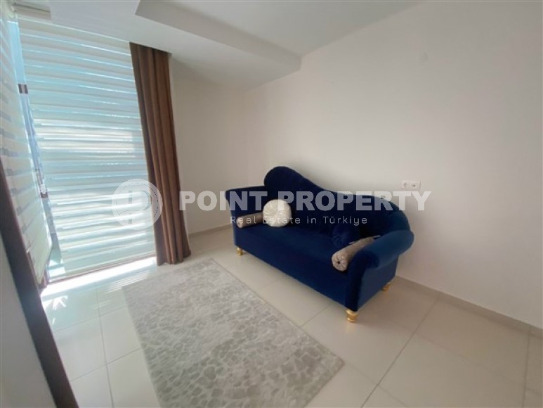 Просторные двухуровневые апартаменты с выходом в сад, планировкой 4+1, в районе города Аланья - Кестель-id-5292-фото-10