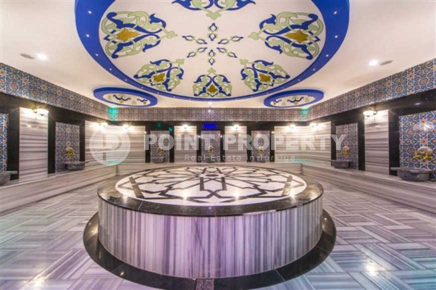 Просторные двухуровневые апартаменты с выходом в сад, планировкой 4+1, в районе города Аланья - Кестель-id-5292-фото-19