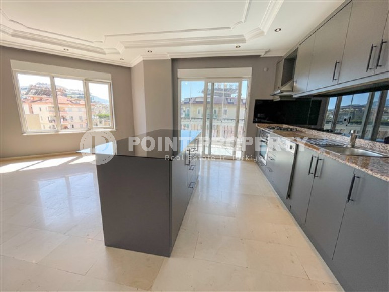 Просторная трехкомнатная квартира, 110м², с ремонтом в комплексе с инфраструктурой в центре Алании-id-1421-фото-4