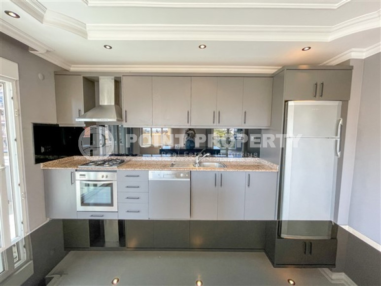 Просторная трехкомнатная квартира, 110м², с ремонтом в комплексе с инфраструктурой в центре Алании-id-1421-фото-5