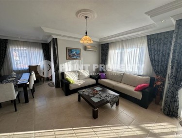 Двухуровневые апартаменты с тремя спальными комнатами и видовой террасой, в центральном районе города Аланья-id-5298-фото-1