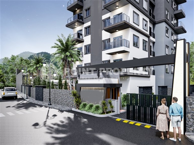 Небольшая квартира 1+1, общей площадью 44 м2, в новом жилом комплексе в спокойном районе Аланьи - Авсаллар-id-5299-фото-16