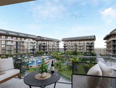 Небольшая новая квартира в роскошном жилом комплексе с максимально развитой инфраструктурой досуга, в районе Оба-id-5301-фото-2