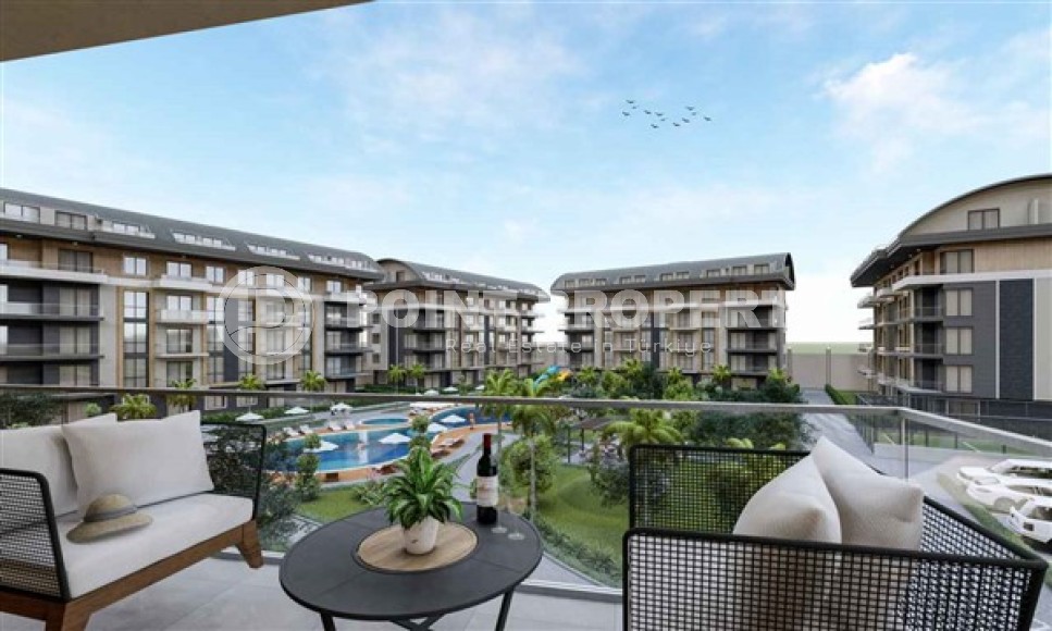 Небольшая новая квартира в роскошном жилом комплексе с максимально развитой инфраструктурой досуга, в районе Оба-id-5301-фото-2