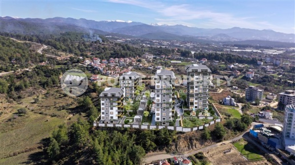 Небольшая новая квартира 1+1, общей площадью 53 м2, на 4-м этаже в жилом комплексе 2023 года постройки, район Авсаллар-id-5303-фото-18