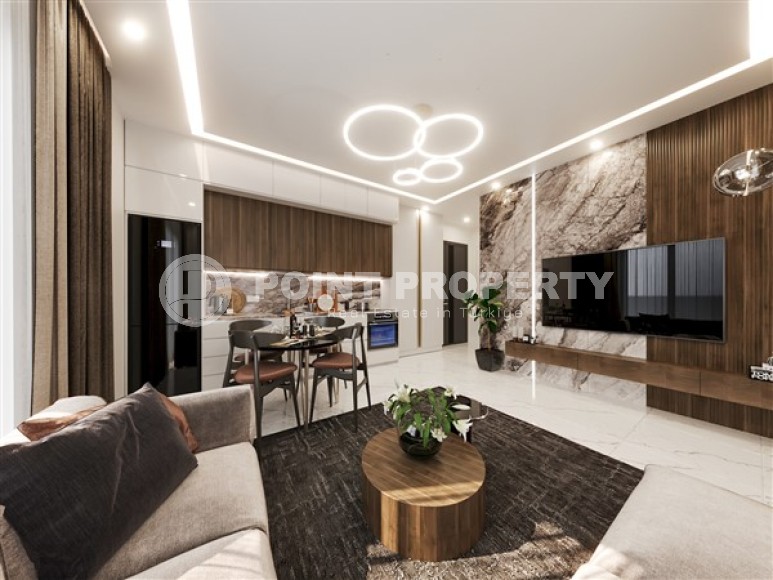 Квартиры и дуплексы в новом жилом комплексе на этапе строительства, с возможностью получения рассрочки платежа и вида на жительство в Турции-id-5304-фото-3