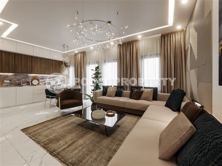 Квартиры и дуплексы в новом жилом комплексе на этапе строительства, с возможностью получения рассрочки платежа и вида на жительство в Турции-id-5304-фото-4