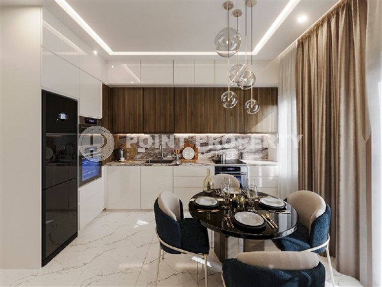 Квартиры и дуплексы в новом жилом комплексе на этапе строительства, с возможностью получения рассрочки платежа и вида на жительство в Турции-id-5304-фото-5