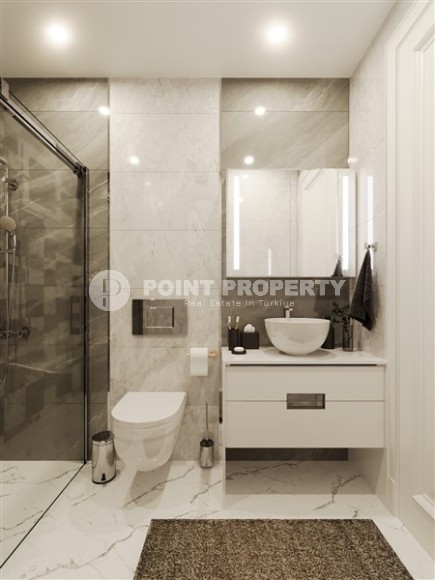 Квартиры и дуплексы в новом жилом комплексе на этапе строительства, с возможностью получения рассрочки платежа и вида на жительство в Турции-id-5304-фото-8